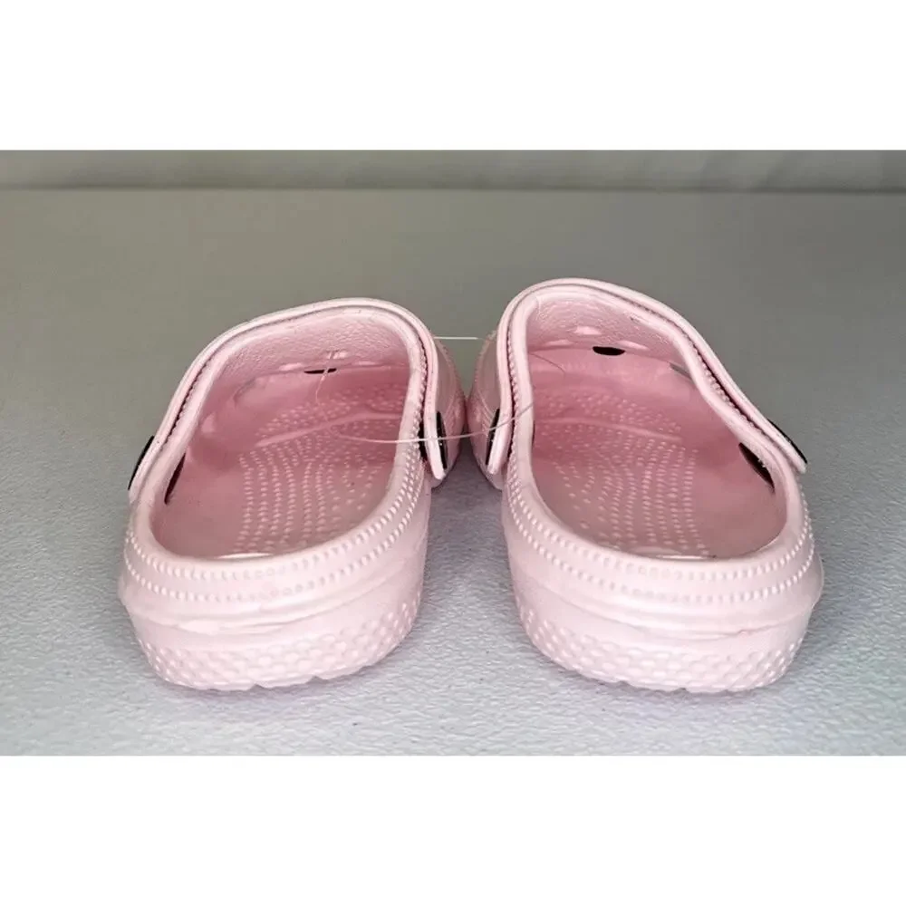 Vilocy Girls Charms Detailed Clogs in pink Size 25 (8.5-9c)